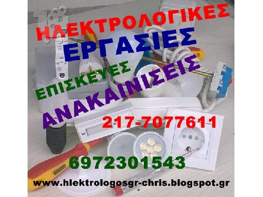 PoulaTo: ΗΛΕΚΤΡΟΛΟΓΟΣ ΕΠΙΣΚΕΥΕΣ ΘΥΡΟΤΗΛΕΦΩΝΑ ΜΕΤΑΜΟΡΦΩΣΗ